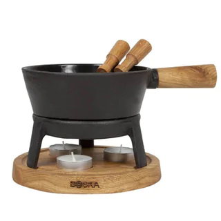 set à fondue Nero