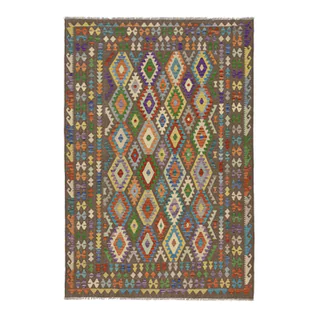 kilim/tissu plat Afghan Kelim