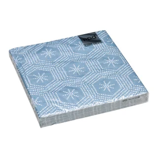 serviettes en papier Sirius blue