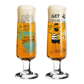 set di bicchieri da birra BEER