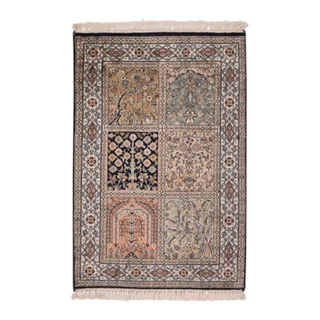 tapis d’Orient classiques Kashmir Seide Indien