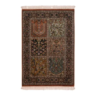 tapis d’Orient classiques Kashmir Seide Indien