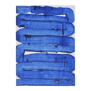 tappeti orientali moderni P Blue