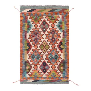 kilim/tissu plat Afghan Kelim