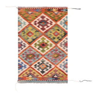 kilim/tissu plat Afghan Kelim