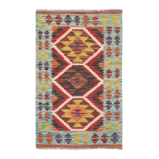 kilim/tissu plat Afghan Kelim