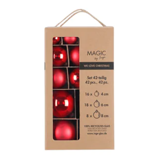 lot de boules de Noël Magic