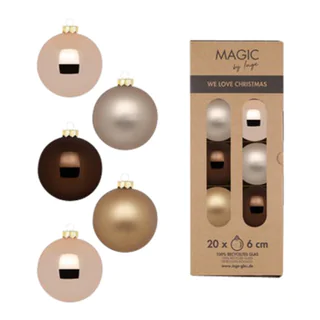 Weihnachtskugel-Set Magic