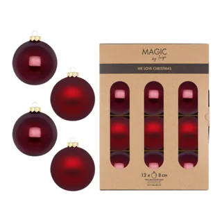 lot de boules de Noël Magic