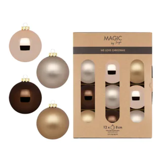 Weihnachtskugel-Set Magic