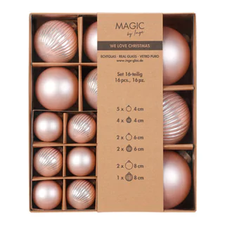 lot de boules de Noël Magic