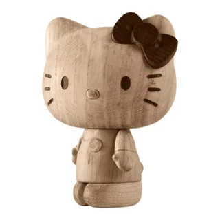 figurine en bois Hello-Kitty