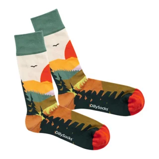 Socken Forest Sunset