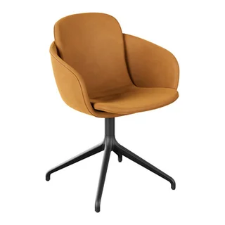 sedia con braccioli Chair no. One S2 Black Swivel