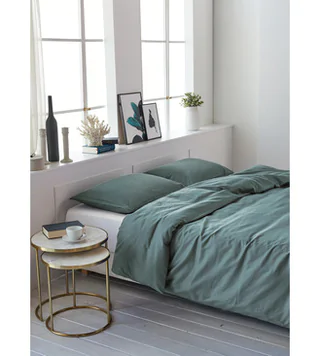 housse de duvet Uni Satin 100