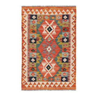 kilim/tissu plat Afghan Kelim