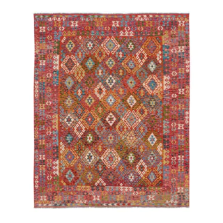 kilim/tissu plat Afghan Kelim