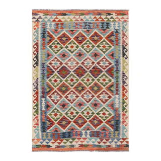 kilim/tissu plat Afghan Kelim