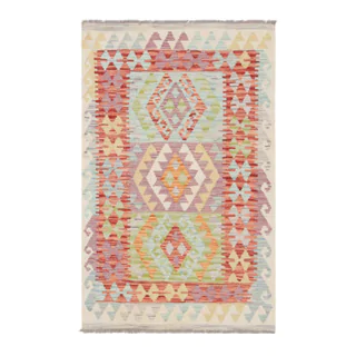 kilim/tissu plat Afghan Kelim