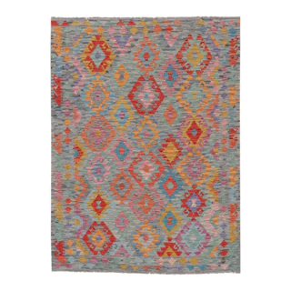 kilim/tissu plat Afghan Kelim