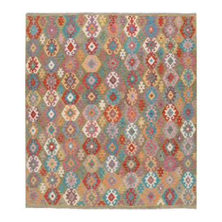 kilim/tissu plat Afghan Kelim