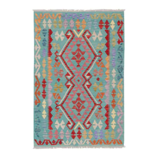 kilim/tissu plat Afghan Kelim