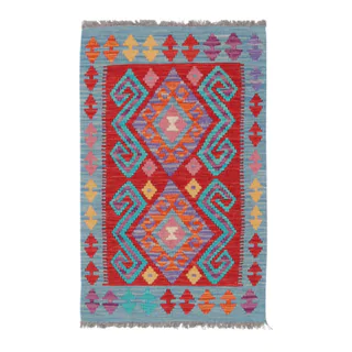 Kelim/Flachgewebe Afghan Kelim