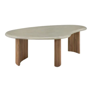 table basse de jardin Boomerang